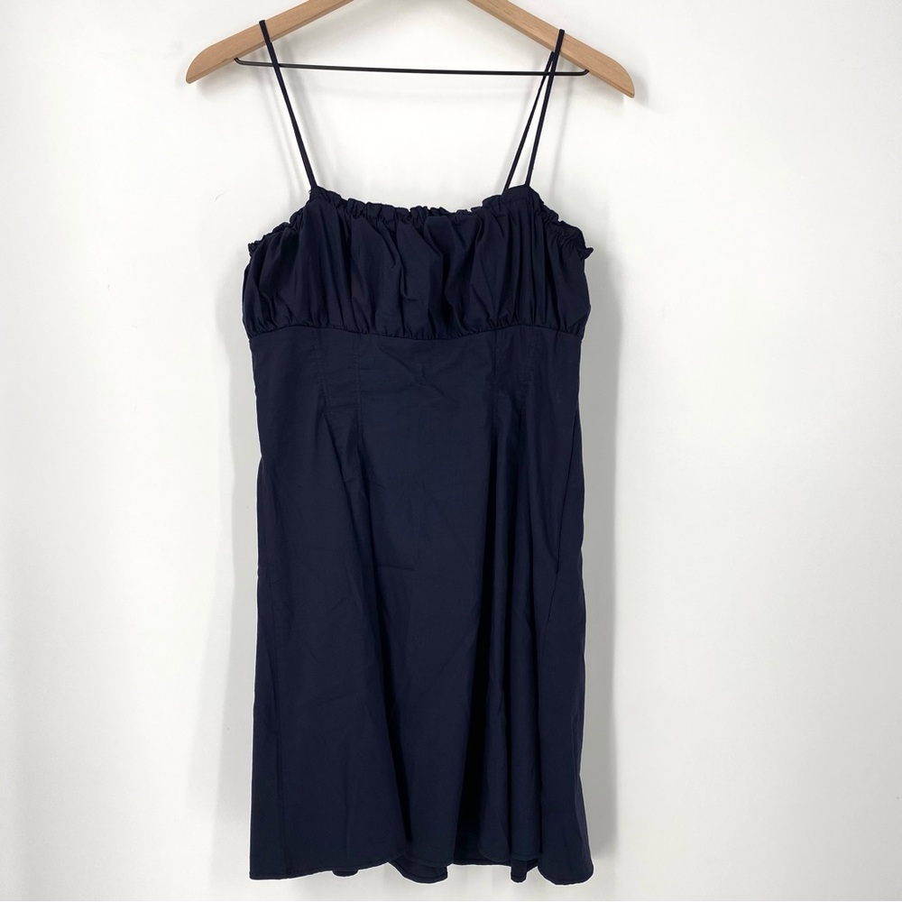 Anthropologie Maeve Ruched Pleated Flare Dress - Picture 5 of 9